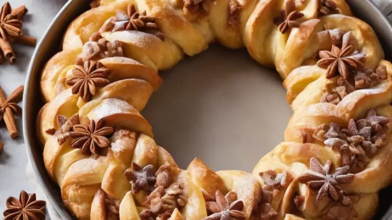 Apple Cinnamon Wreath