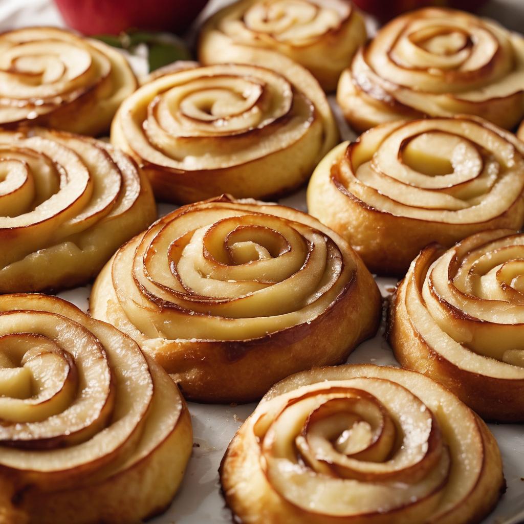 Apple Upside Down Cinnamon Rolls