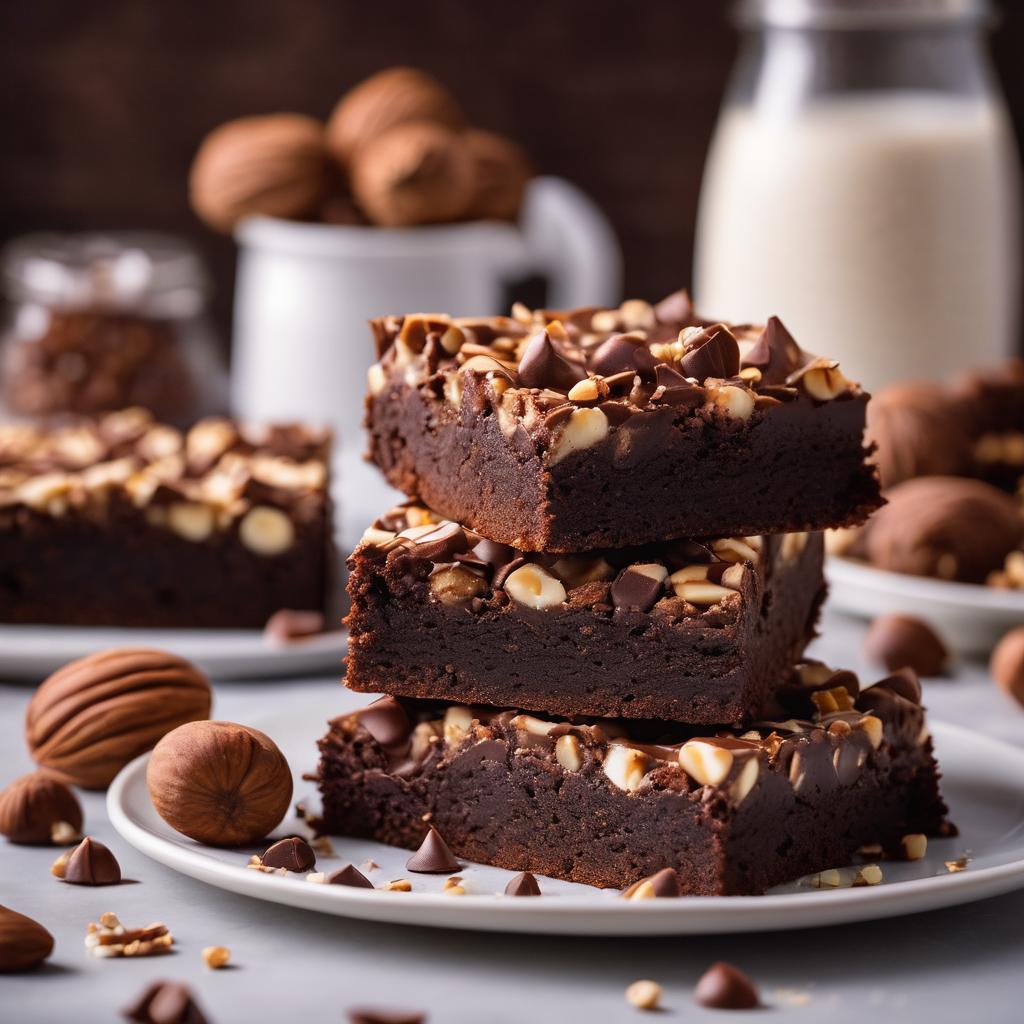 Hazelnut Chocolate Brownies