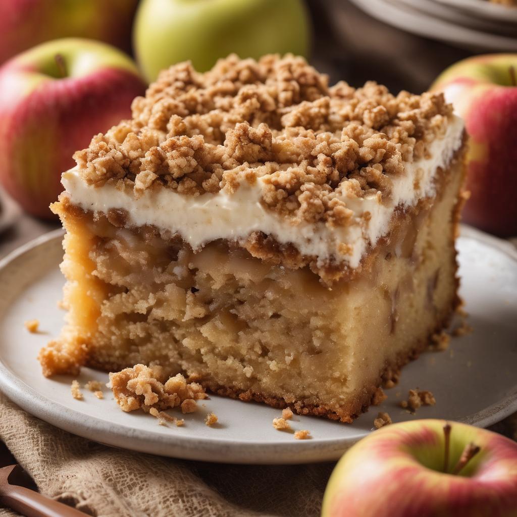 Spiced Apple Crumb Cake