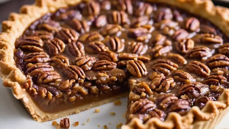 Salted Caramel Pecan Pie