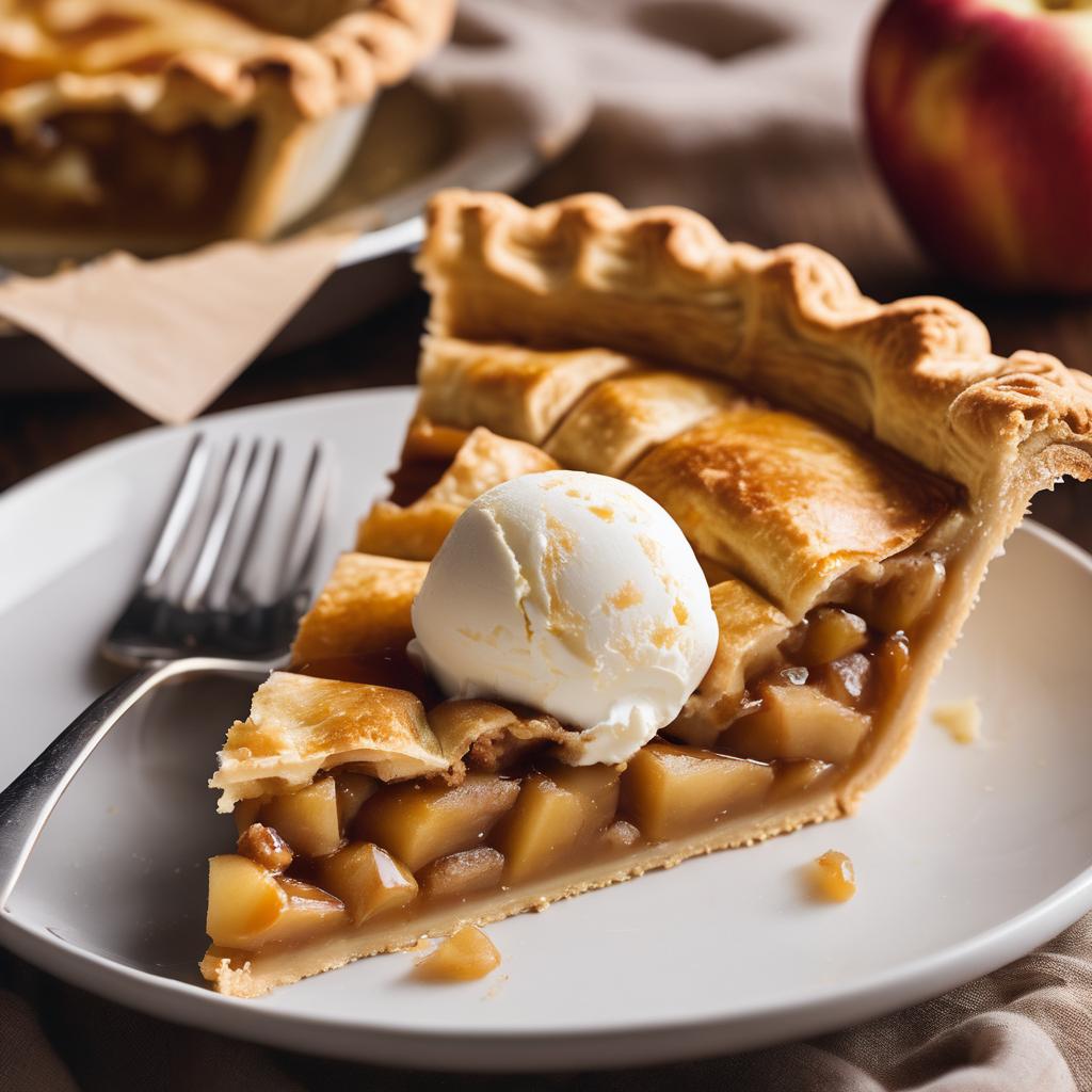 Homemade Apple Pie with Whiskey-Infused Crust