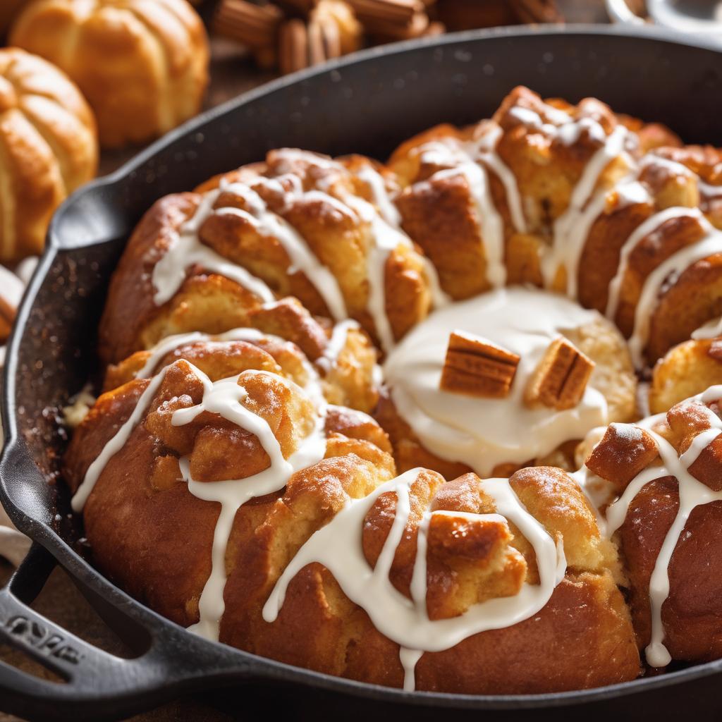 Delectable Cinnamon Sugar Brioche Rolls with Cream Cheese Icing