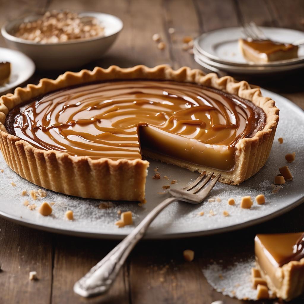 Irresistible Brown Butter Salted Caramel Tart with Brown Sugar Meringue