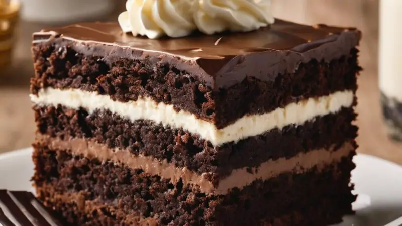 Irresistible Brownie Bliss Cake