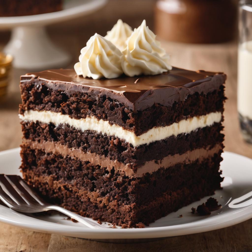 Irresistible Brownie Bliss Cake