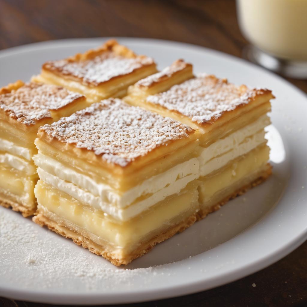 Puff Pastry Bavarian Cream Delight