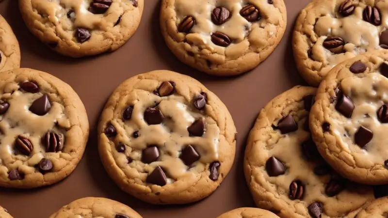 Toasty Pecan and Dark Chocolate Delight Cookies