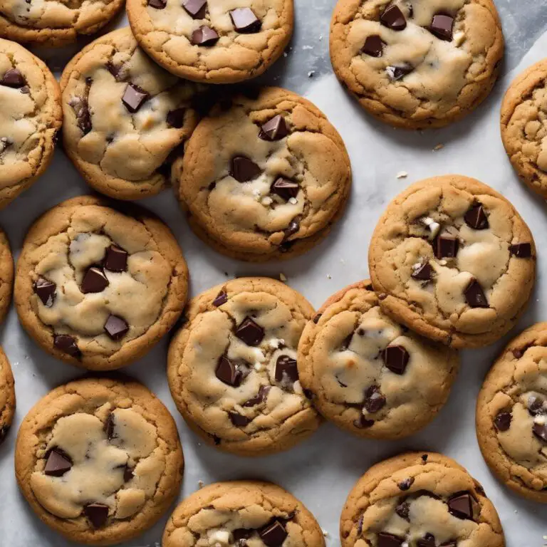 Browned Butter Chocolate Chunk Cookies With A Hint Of Sea Salt From 📌pin To Plate🍰 5495