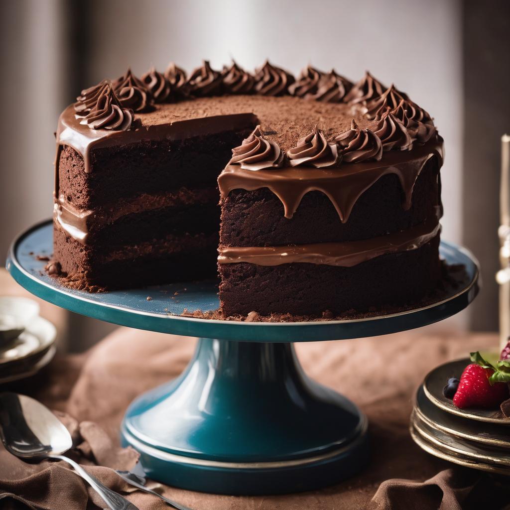 Rich and Moist Chocolate Cake