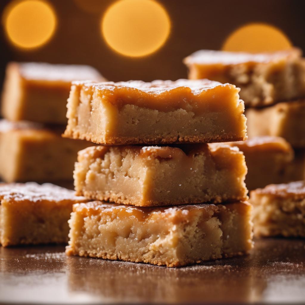 Maple Brown Sugar Blondies