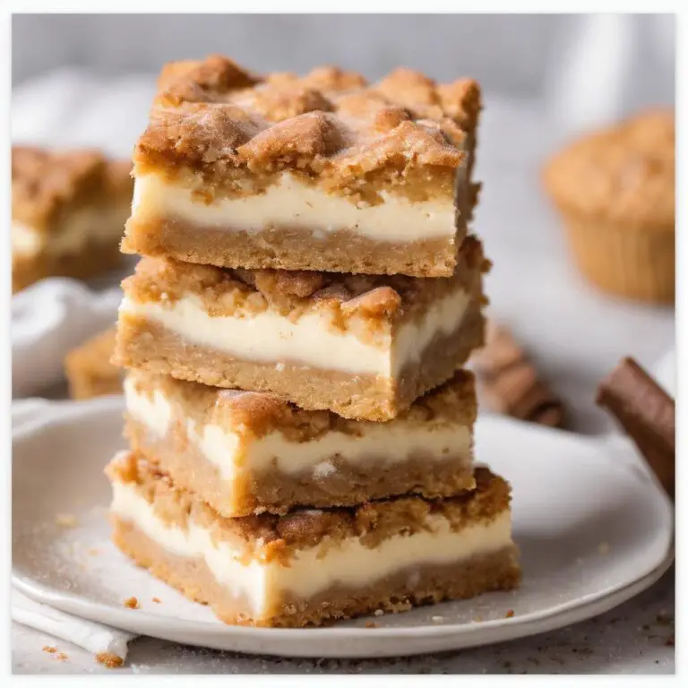 White Chocolate Snickerdoodle Cookie Bars