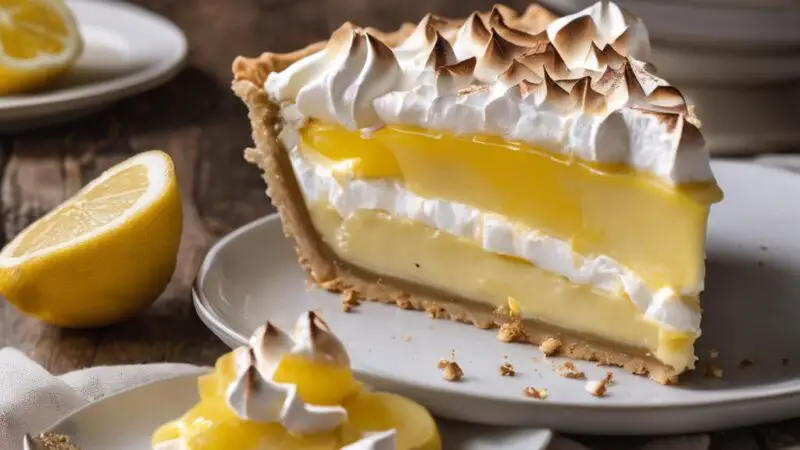 Vegan Lemon Meringue Pie