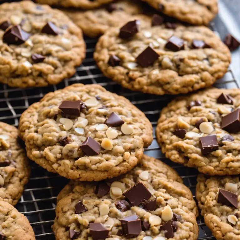 Vegan Chocolate Chip Oat Cookies with a Cinnamon Twist Recipe