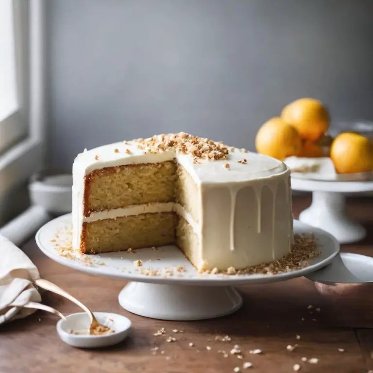 Classic Vegan Vanilla Cake with Buttercream Frosting