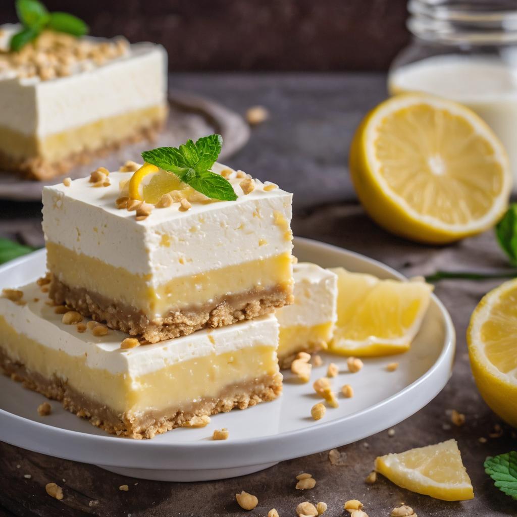 Zesty Vegan Lemon Cheesecake with Coconut Crust