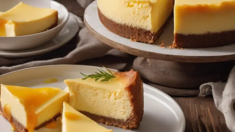 Eggless Basque Cheesecake Recipe