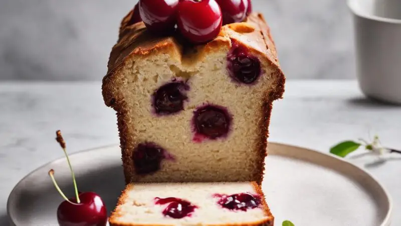 Cherry Loaf Cake