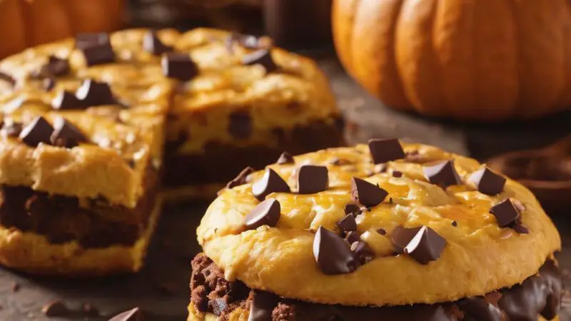 Spiced Pumpkin & Chocolate Scones