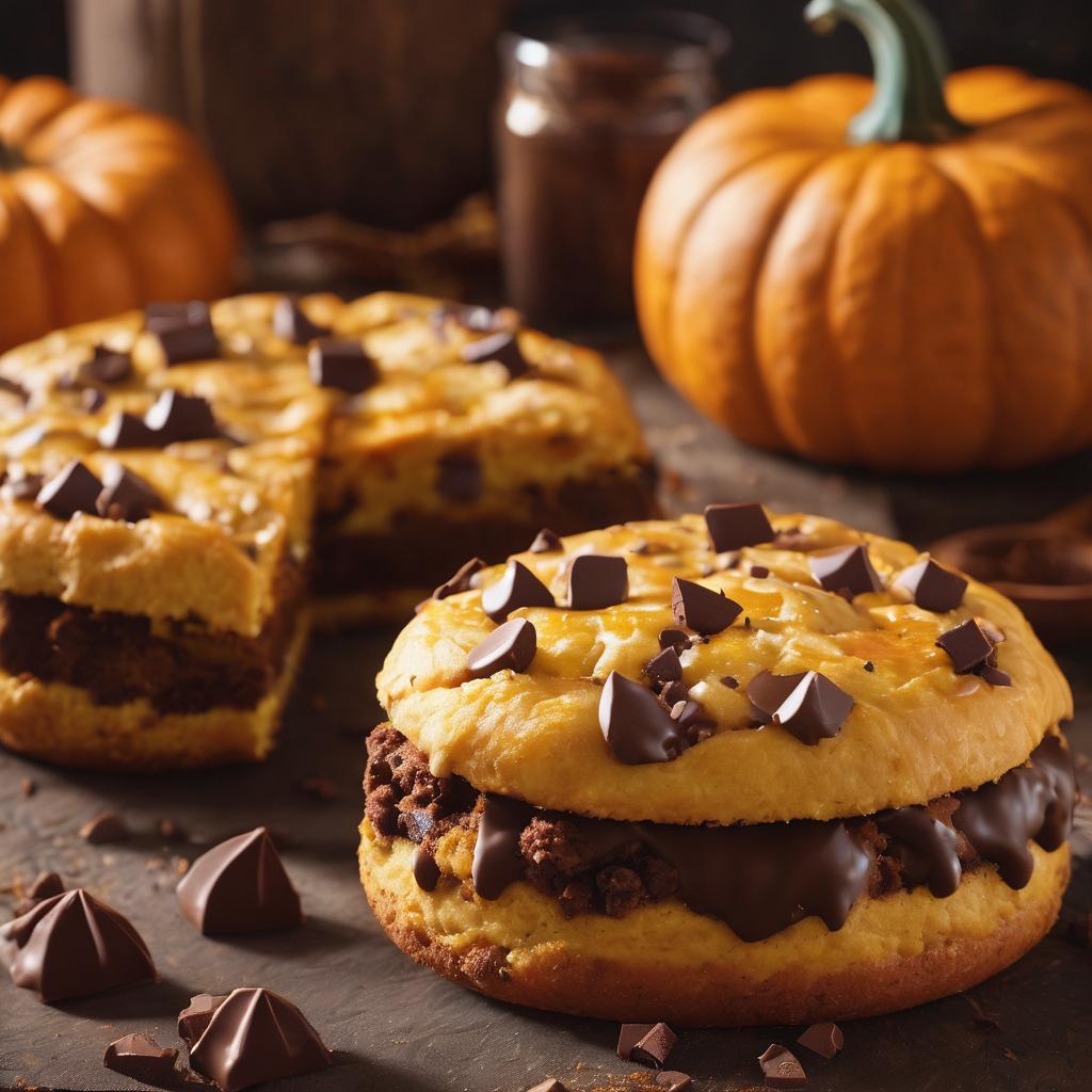 Spiced Pumpkin & Chocolate Scones