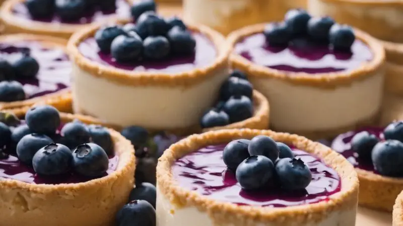 Blueberry Cheesecake-Inspired Cookies