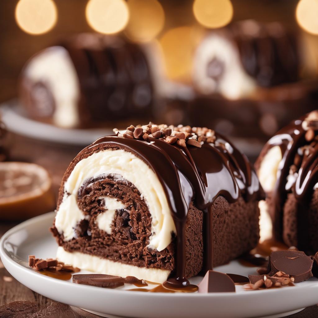 Decadent Chocolate Rolls with Cream Cheese Glaze