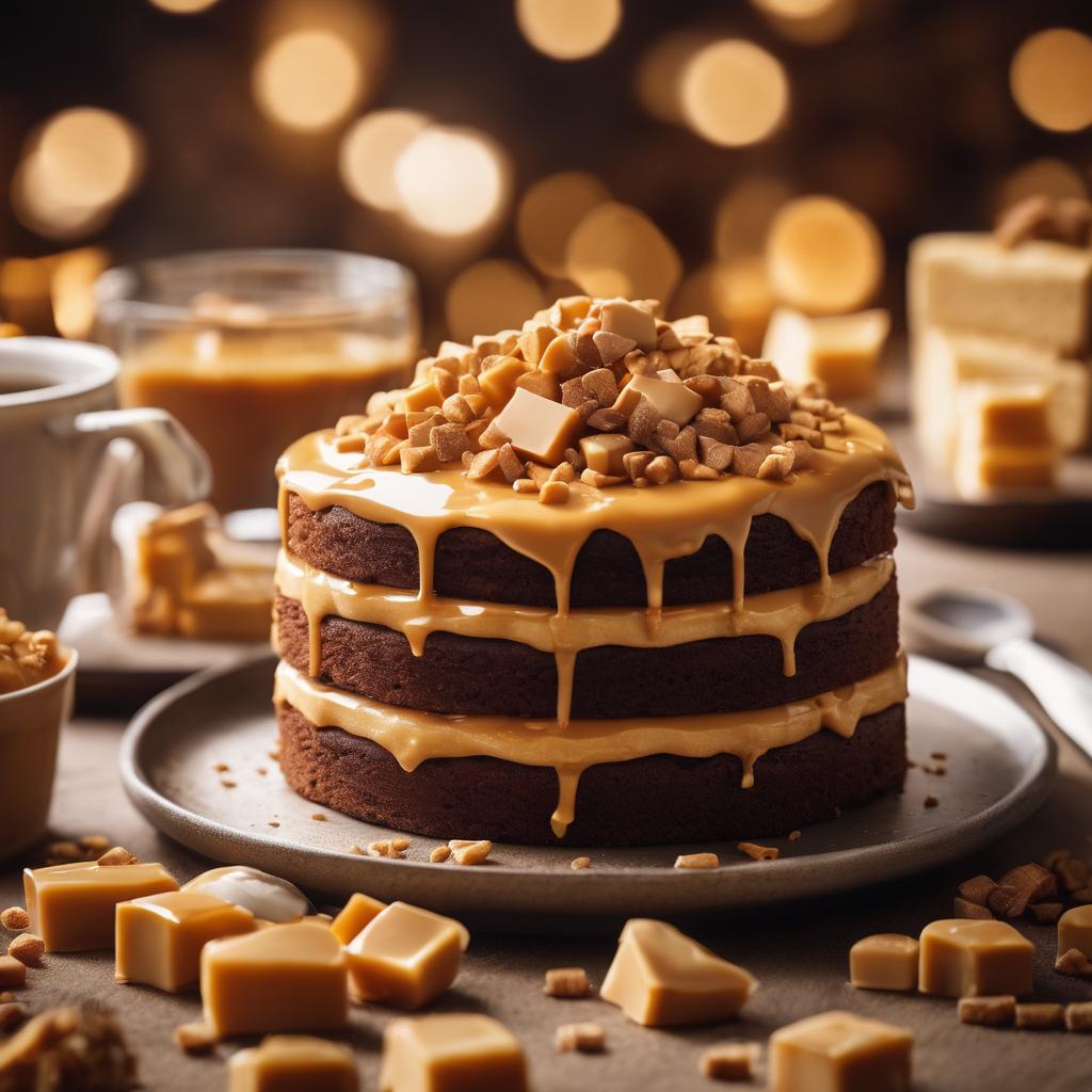 Butterscotch Bliss Cake with Creamy Frosting