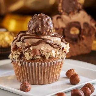 Decadent Hazelnut Chocolate Cupcakes