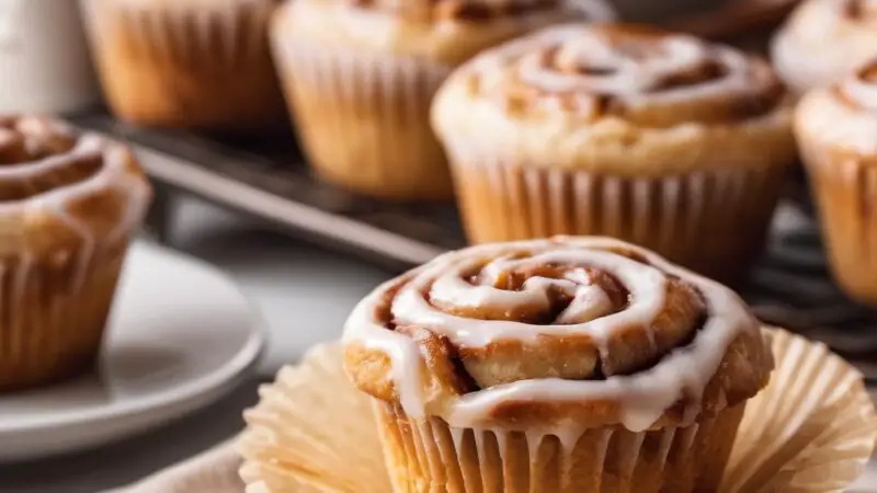 Heavenly Buttermilk Muffins with a Cinnamon Swirl Twist