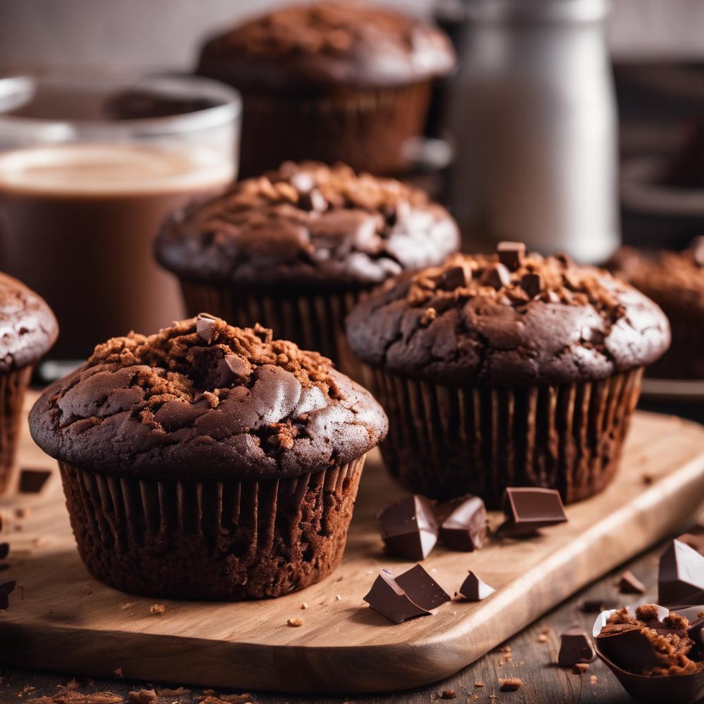 Rich and Moist Chocolate Muffins: A Chocoholic’s Breakfast Delight