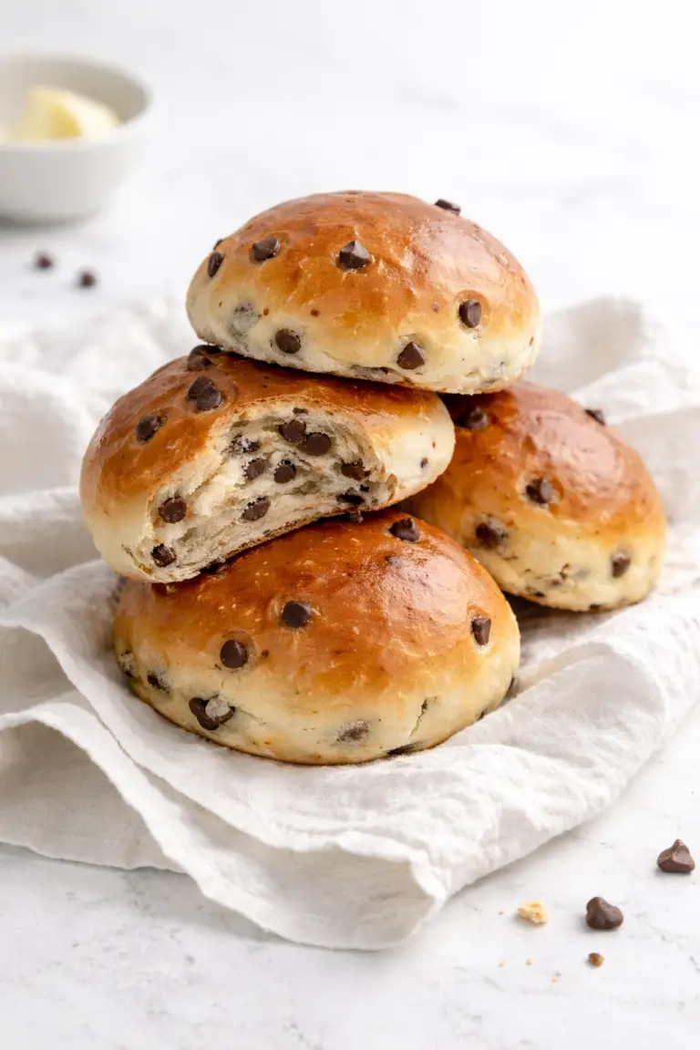 The Fluffiest Chocolate Chip Milk Buns Ever: A Heavenly Treat
