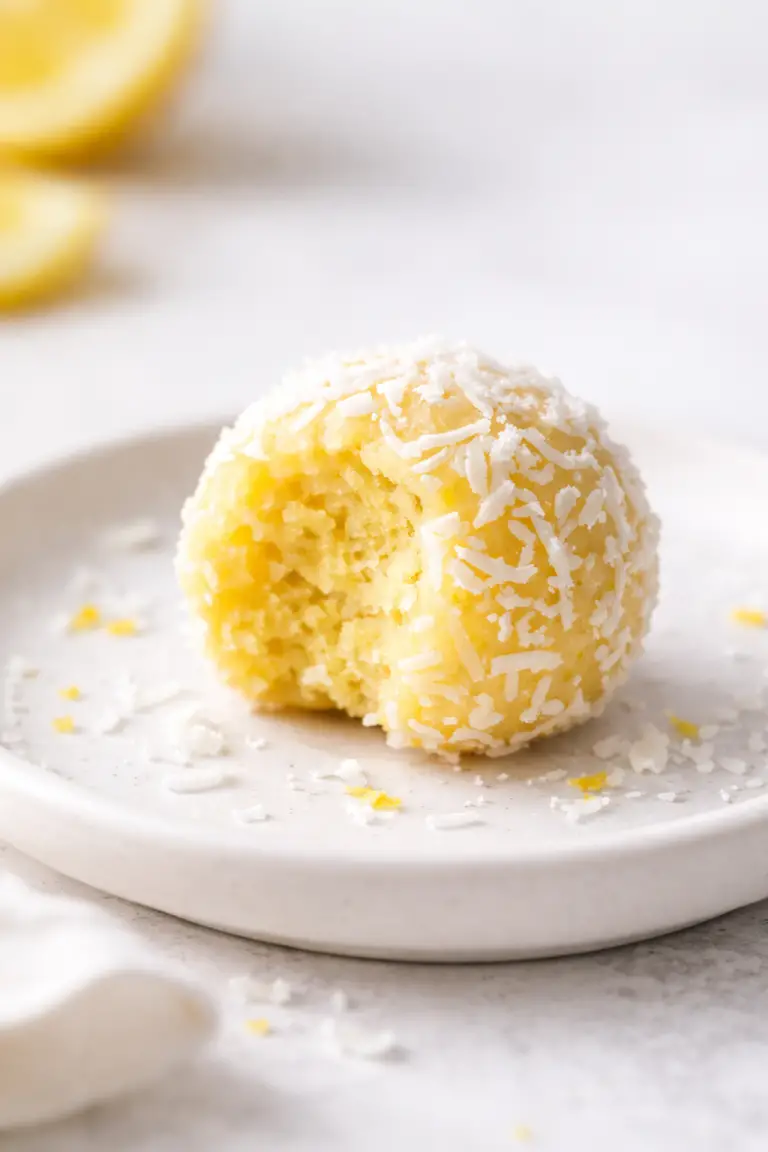 Zesty Lemon Bliss Balls: Your Go-To Refreshing Snack
