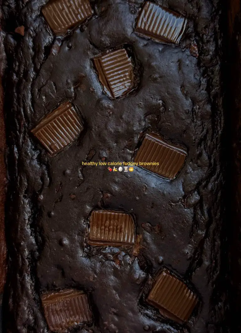 Healthy Low-Calorie Fudgy Brownies – Guilt-Free and Indulgent