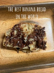 Easy Chocolate Chip Banana Loaf