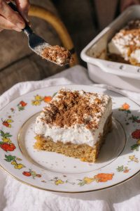 Pumpkin Tres Leches Cake