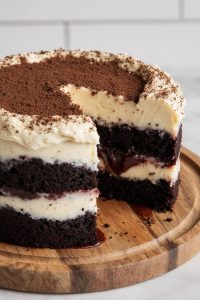 Tiramisu Chocolate Layer Cake