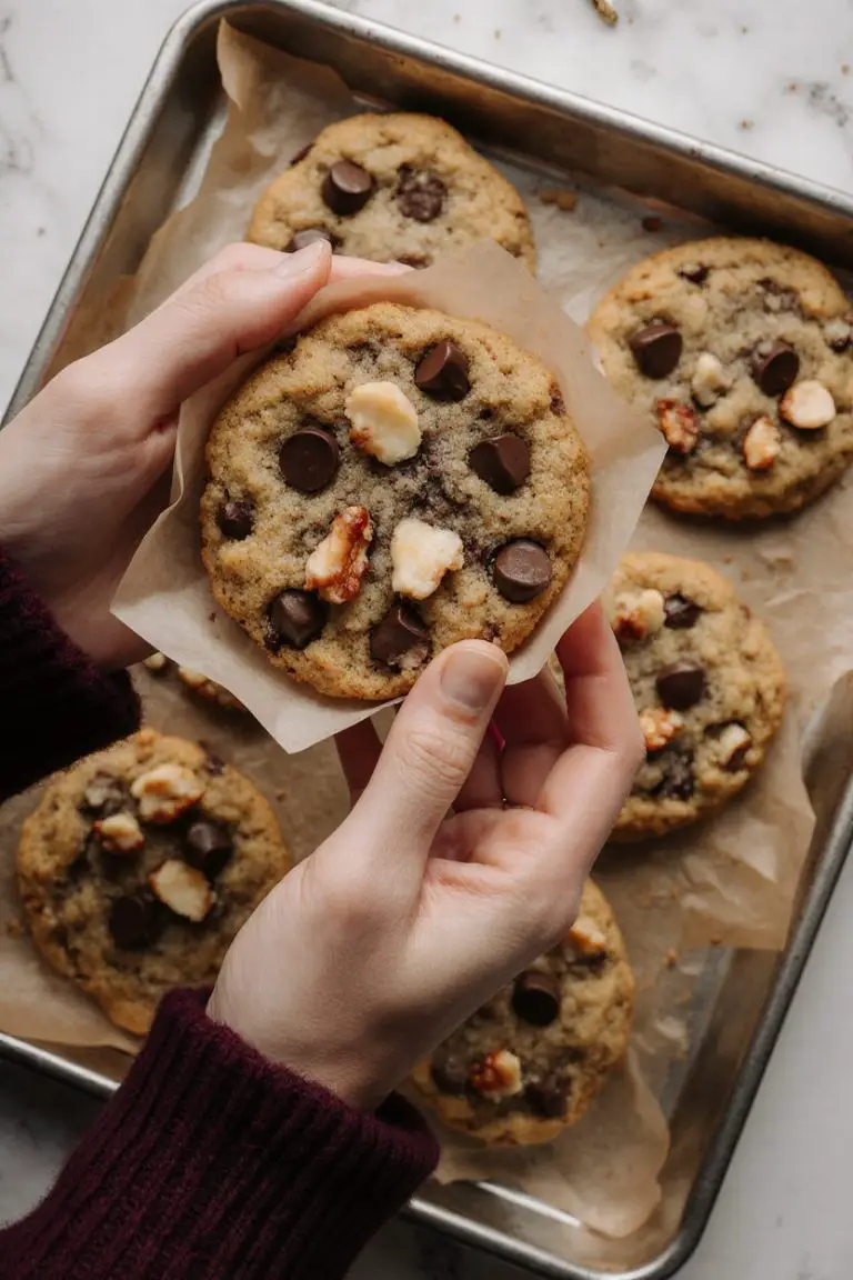 Thick & Chewy Chocolate Chip Walnut Cookies — Rich, Nutty, and Always a Hit