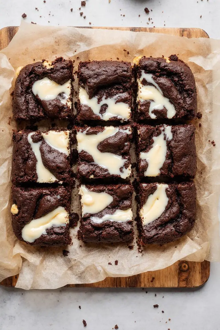 Fudgy Cheesecake Brownies: Swirled, Rich, and Irresistibly Decadent