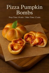 Pizza Pumpkin Bombs