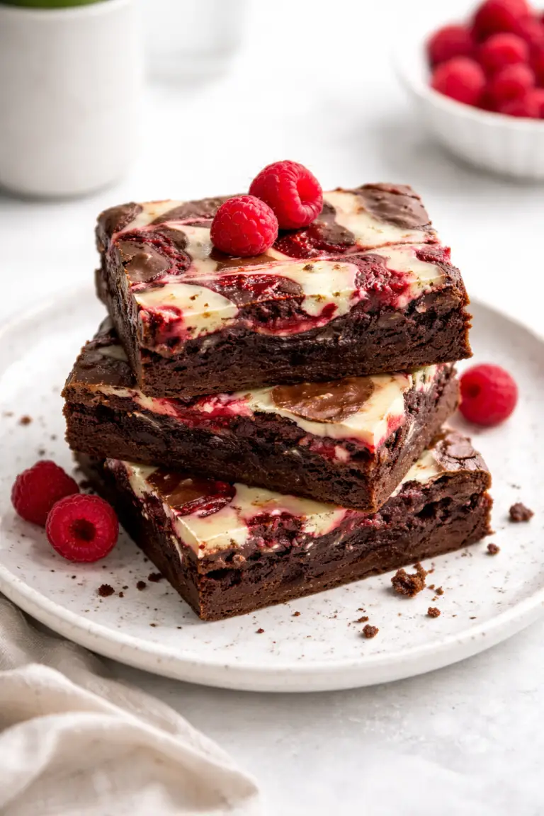 Brown Butter Raspberry Cheesecake Brownies: The Ultimate Triple-Threat Dessert