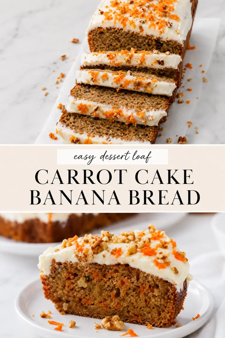 Carrot Cake Banana Bread