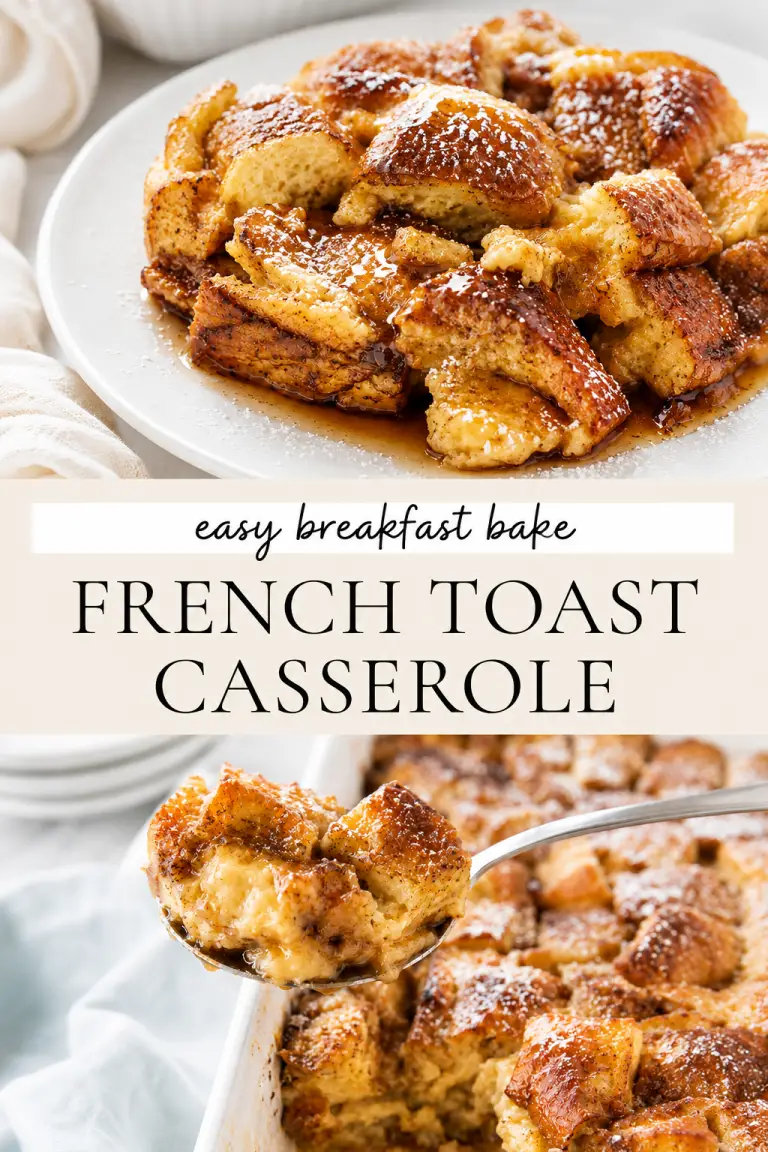 Easy French Toast Casserole